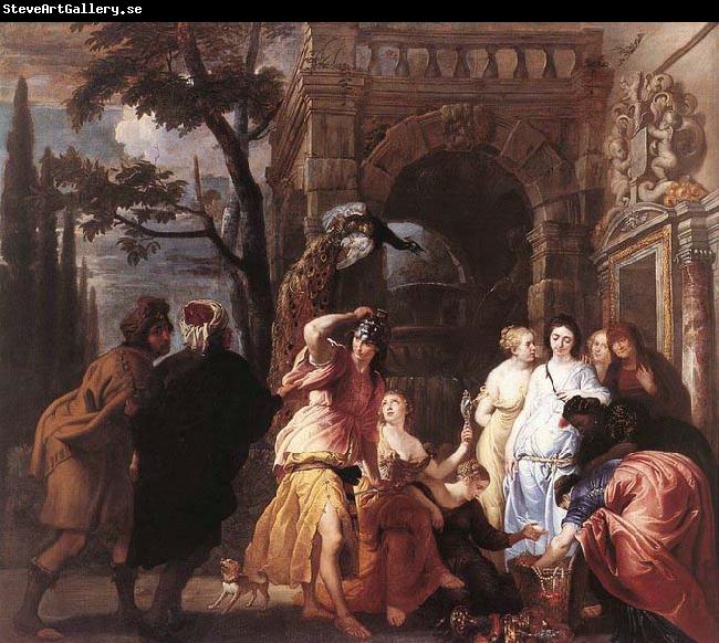 Erasmus Quellinus Achilles among the Daughters of Lycomedes